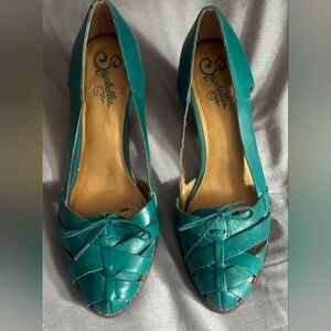 Seychelles Turquoise Heels for Women
